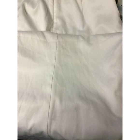 LULU'S Sm Precious Promise White Satin Embroidered Lace Mermaid Maxi Dress NWOT - Picture 8 of 10